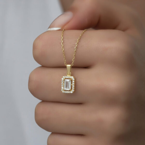 Charm cubic Necklace